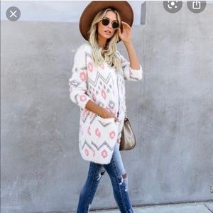 Aztec Pocketed Cardigan
